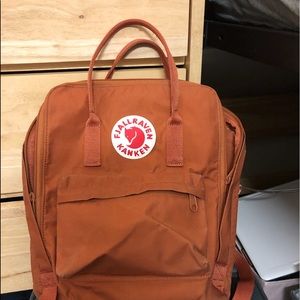 Fjallraven Kanken Burnt Orange Backpack Original